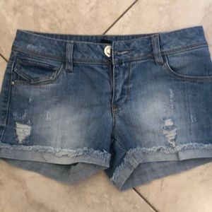 Jean shorts